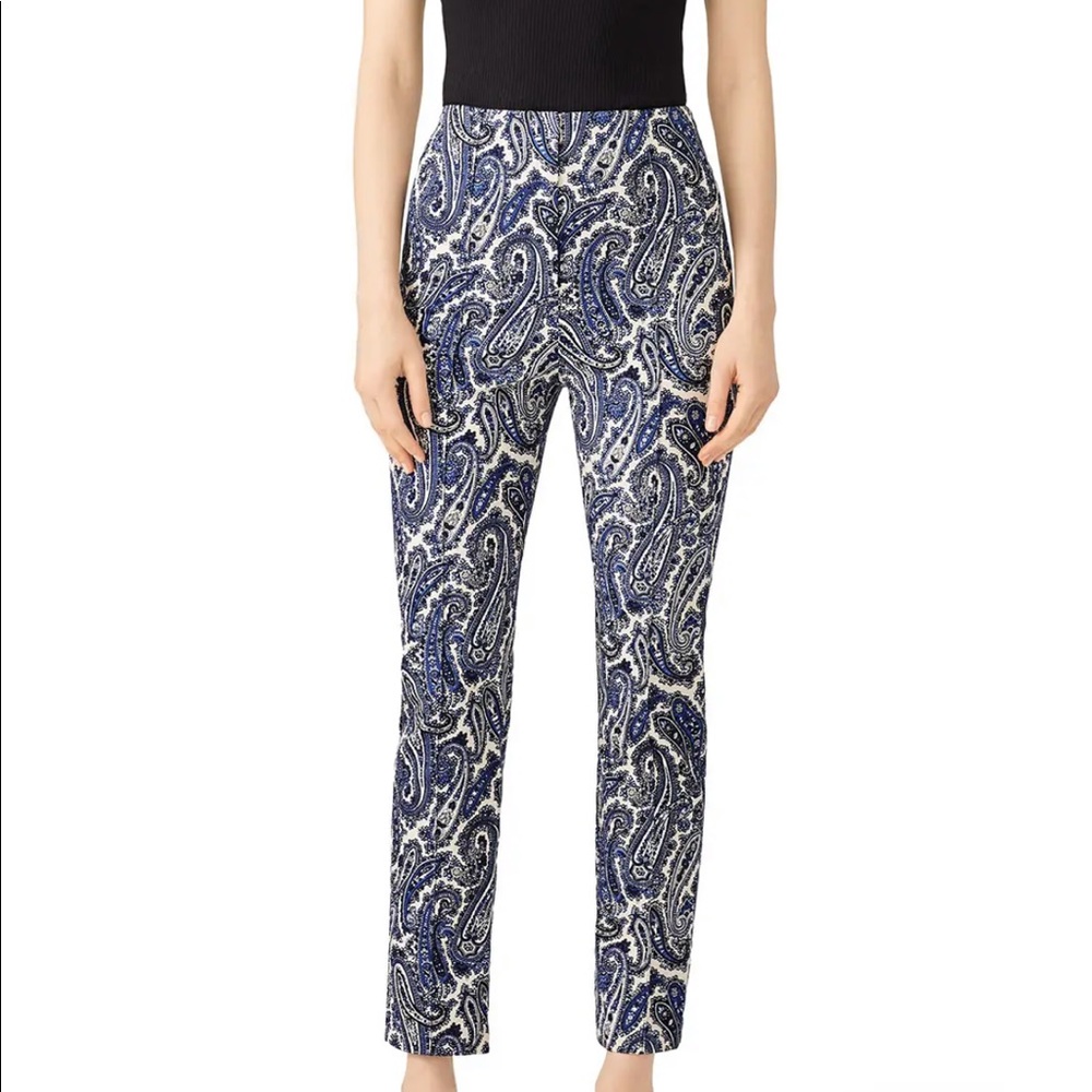Diane Von Furstenberg Paisley Skinny pants